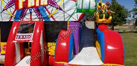 Carnival Themed Bounce House Rental Phoenix Arizona